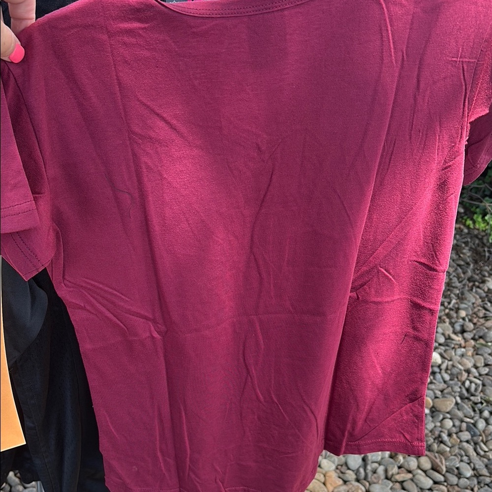 Book Nerd Maroon T-Shirt - Picture 3 of 3